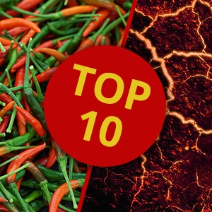 Top 10 chili paprika a kellemestől a pokolian csípősig