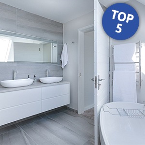 Top 5 termék, ami elengedhetetlen egy jó fürdőszobához
